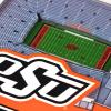 YouTheFan NCAA Licensed Fan Cribbage Wood Board Game(Oklahoma State Cowboys)