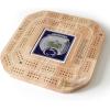 YouTheFan NCAA Licensed Fan Cribbage Wood Board Game(Penn State Nittany Lions)