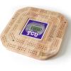 YouTheFan NCAA Licensed Fan Cribbage Wood Board Game(TCU Horned Frogs)