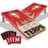 YouTheFan NCAA 2′ x 4′ Slogan Series Professional Wood Cornhole Game with Logo Bags(Maryland Terrapins)