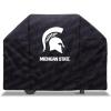 YouTheFan NCAA Heavy Duty Waterproof Grill Cover – UV Resistant, Durable Polyester BBQ Cover, Weatherproof Protection for Outdoor Gas or Charcoal Grills, for Grills up to 5’ Wide(Michigan State Spartans)