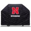 YouTheFan NCAA Heavy Duty Waterproof Grill Cover – UV Resistant, Durable Polyester BBQ Cover, Weatherproof Protection for Outdoor Gas or Charcoal Grills, for Grills up to 5’ Wide(Nebraska Cornhuskers)