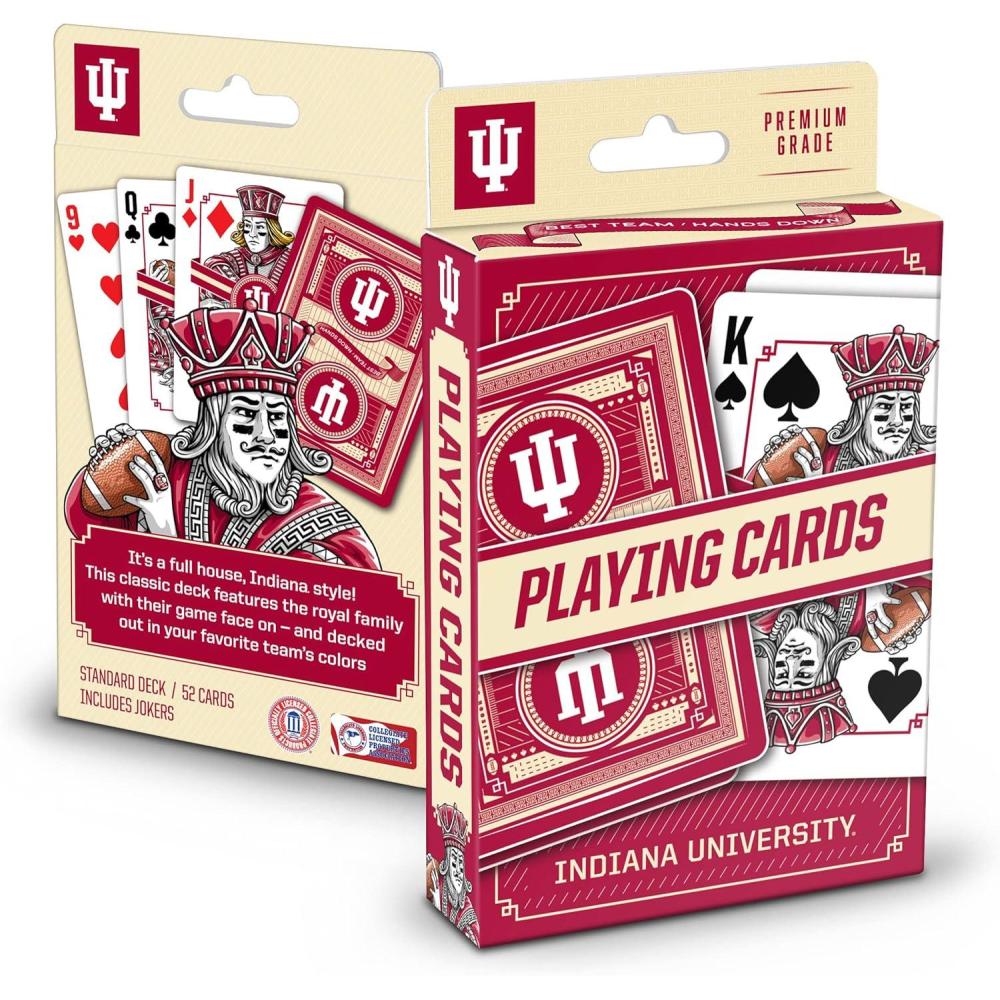 imageYouTheFan NCAA Classic Series Playing CardsIndiana Hoosiers