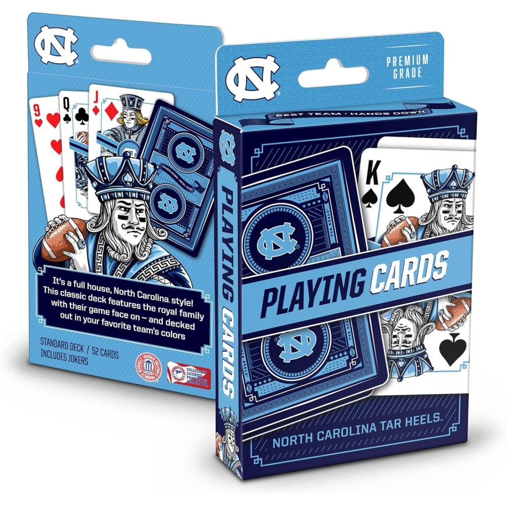 imageYouTheFan NCAA Classic Series Playing CardsNorth Carolina Tar Heels