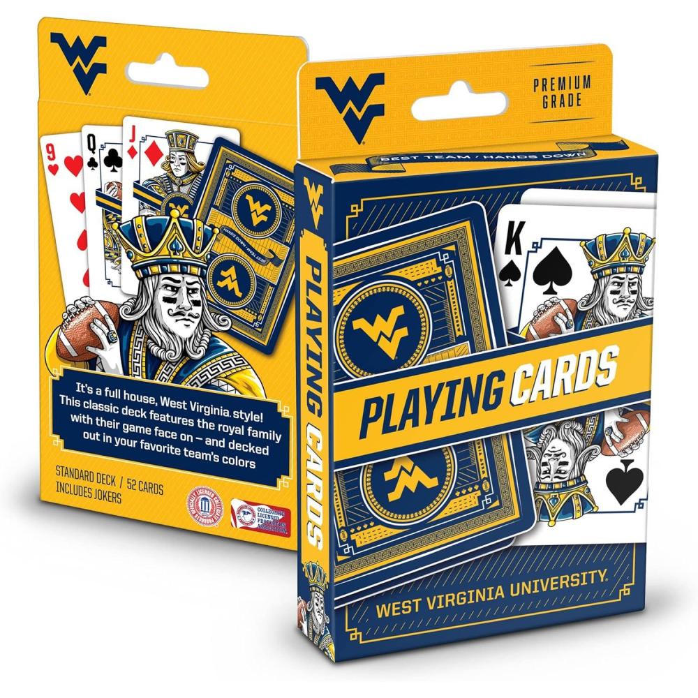 imageYouTheFan NCAA Classic Series Playing CardsWest Virginia Mountaineers