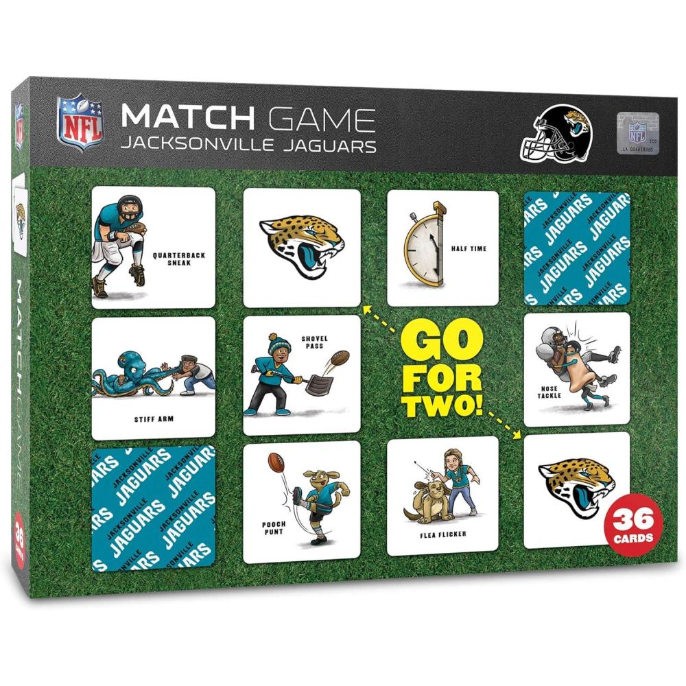 imageYouTheFan NFL UnisexAdult Licensed Memory Match GameTeam Colors