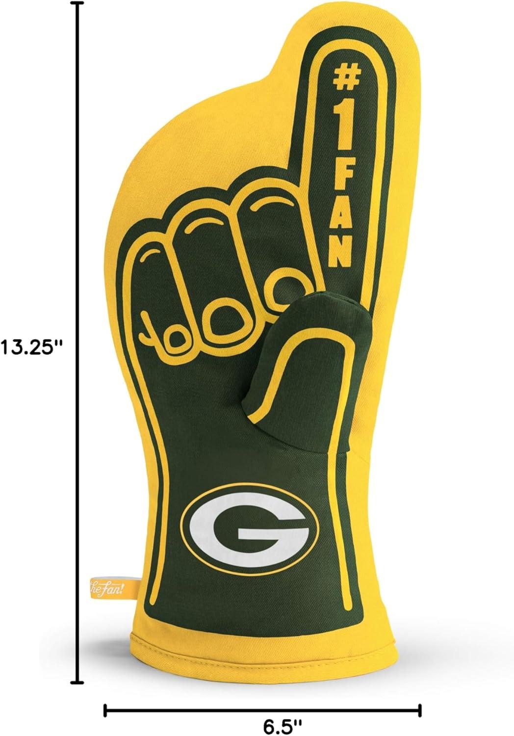 imageYouTheFan NFL Number 1 Oven MittGreen Bay Packers