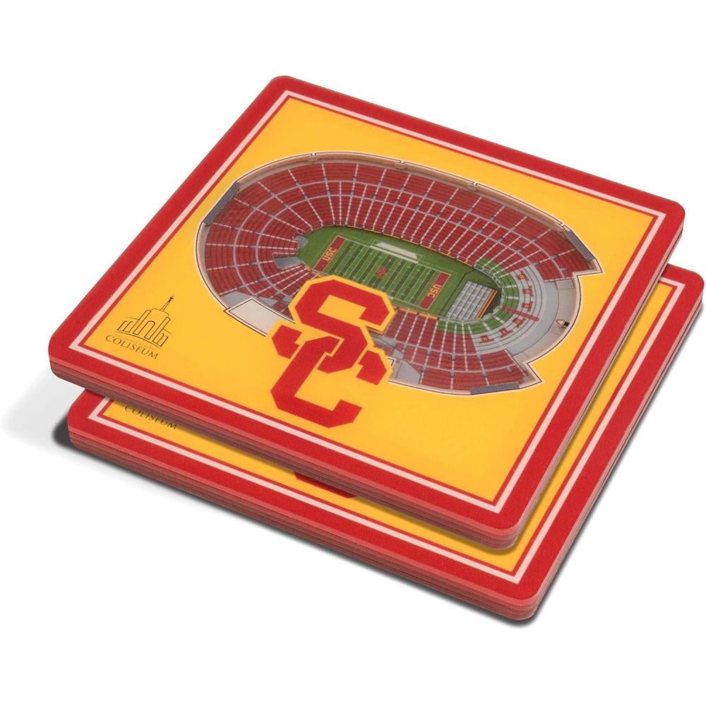 imageYouTheFan NCAA 3D StadiumView CoastersUSC Trojans