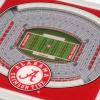 YouTheFan NCAA 3D StadiumView Coasters(Alabama Crimson Tide)
