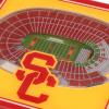 YouTheFan NCAA 3D StadiumView Coasters(USC Trojans)