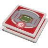YouTheFan NCAA 3D StadiumView Coasters(Alabama Crimson Tide)
