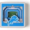 YouTheFan NFL Detroit Lions 3D StadiumView Magnets – Ford Field