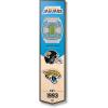 YouTheFan NFL 3D Stadium Banner, 8 x 32 Inches(Jacksonville Jaguars)