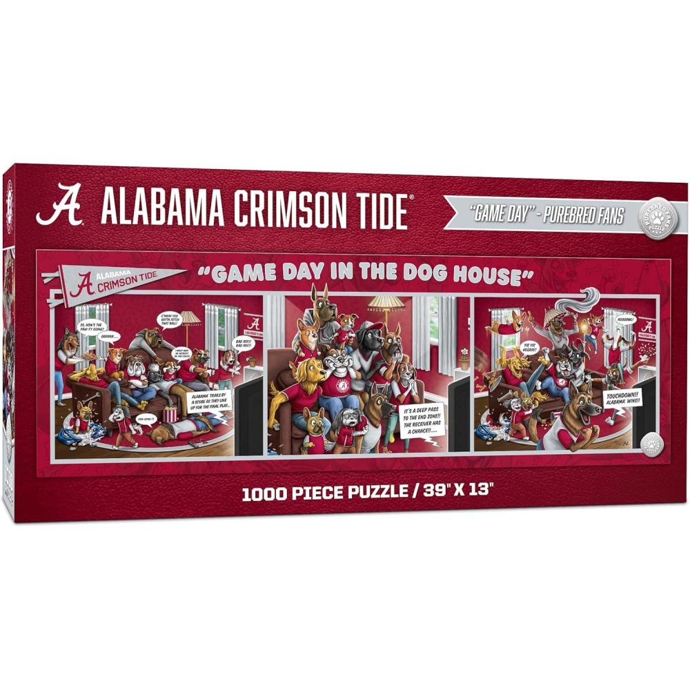 imageYouTheFan NCAA Game Day in The Dog House  1000pc PuzzleAlabama Crimson Tide