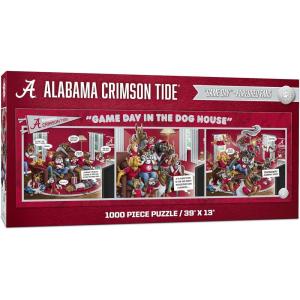 YouTheFan NCAA Game Day in The Dog House – 1000pc Puzzle(Alabama Crimson Tide)
