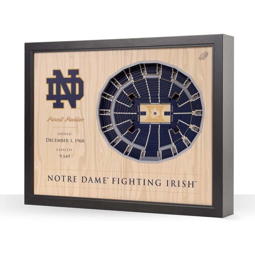 imageYouTheFan NCAA 25Layer StadiumView Wall ArtNotre Dame Fighting Irish