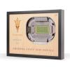 YouTheFan NCAA 25-Layer StadiumView Wall Art(Arizona State Sun Devils)