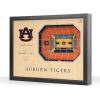 YouTheFan NCAA 25-Layer StadiumView Wall Art(Auburn Tigers BB)