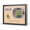 YouTheFan NCAA 25-Layer StadiumView Wall Art(Baylor Bears FB)