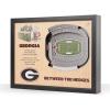 YouTheFan NCAA 25-Layer StadiumView Wall Art(Georgia Bulldogs)