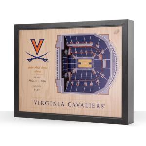 YouTheFan NCAA 25-Layer StadiumView Wall Art(Virginia Cavaliers BB)