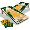 YouTheFan NCAA 2’ x 4’ Professional Wood Cornhole Game with Logo Bags(Baylor Bears)