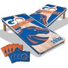 YouTheFan NCAA 2’ x 4’ Professional Wood Cornhole Game with Logo Bags(Boise State Broncos)