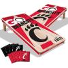 YouTheFan NCAA 2’ x 4’ Professional Wood Cornhole Game with Logo Bags(Cincinnati Bearcats)
