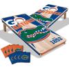 YouTheFan NCAA 2’ x 4’ Professional Wood Cornhole Game with Logo Bags(Florida Gators)
