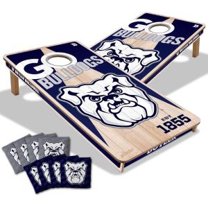 YouTheFan NCAA 2’ x 4’ Professional Wood Cornhole Game with Logo Bags(Butler Bulldogs)