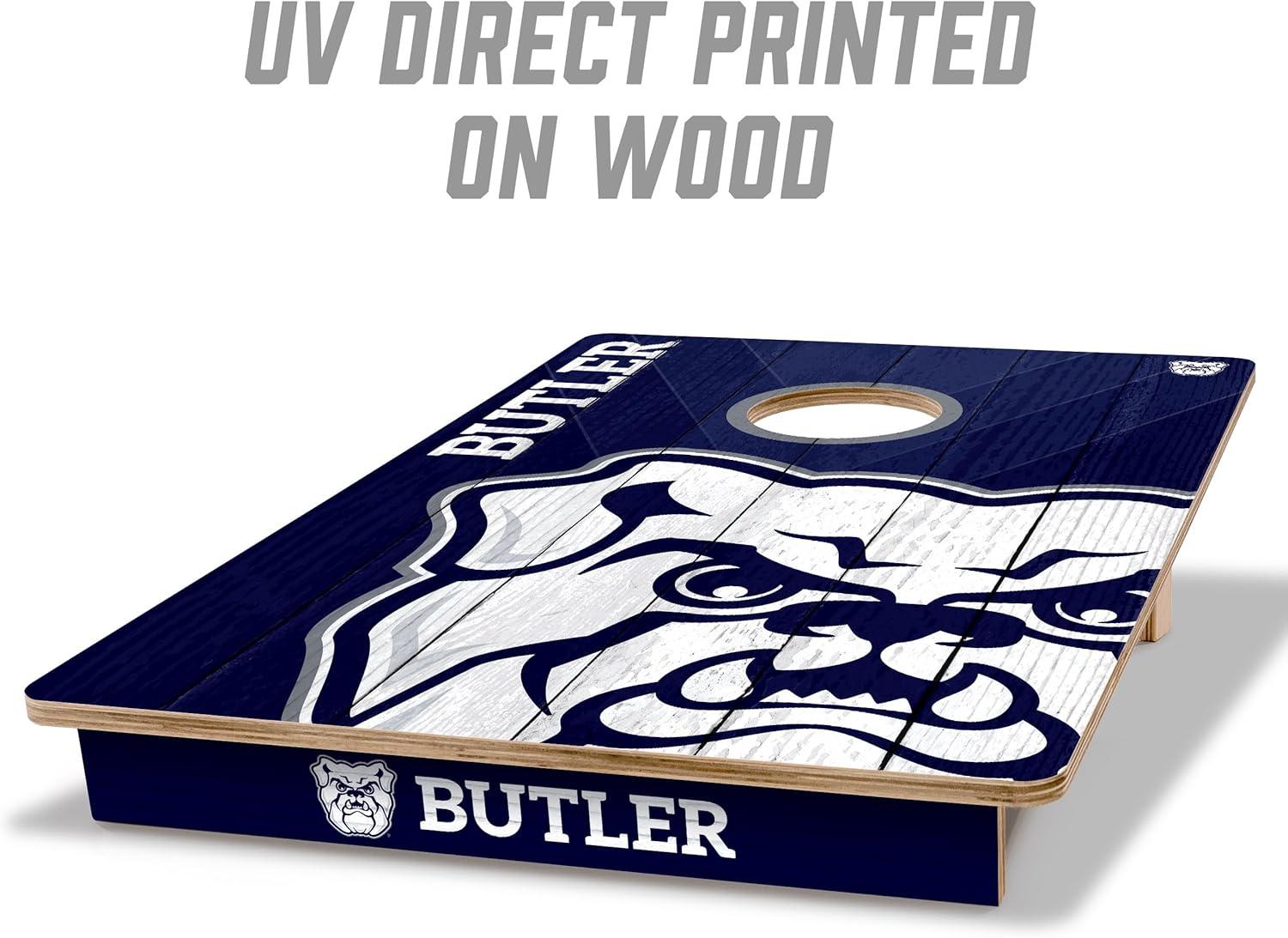 image:imageYouTheFan NCAA 2 x 3 Wood Cornhole GameButler Bulldogs