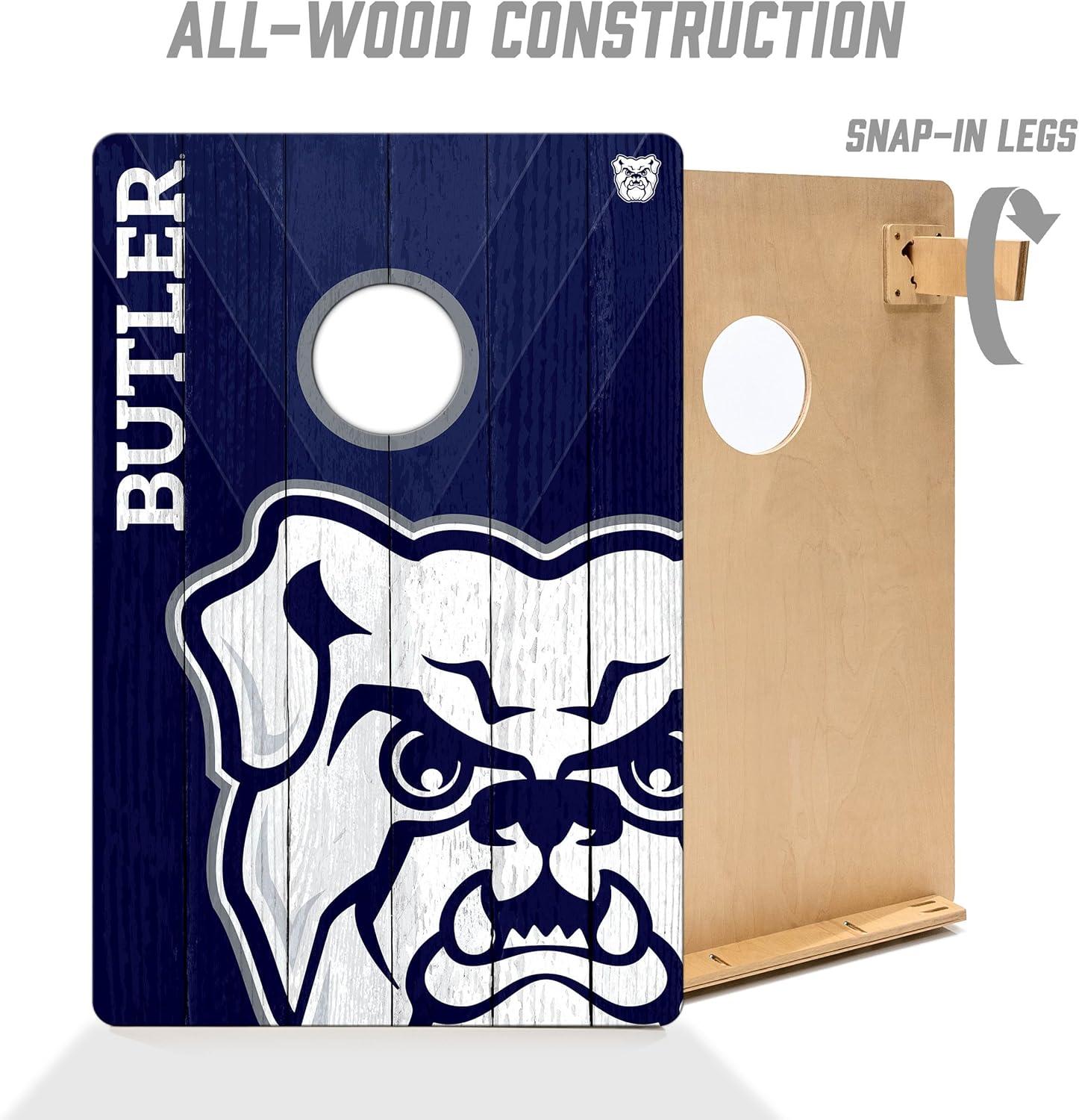 image:imageYouTheFan NCAA 2 x 3 Wood Cornhole GameButler Bulldogs