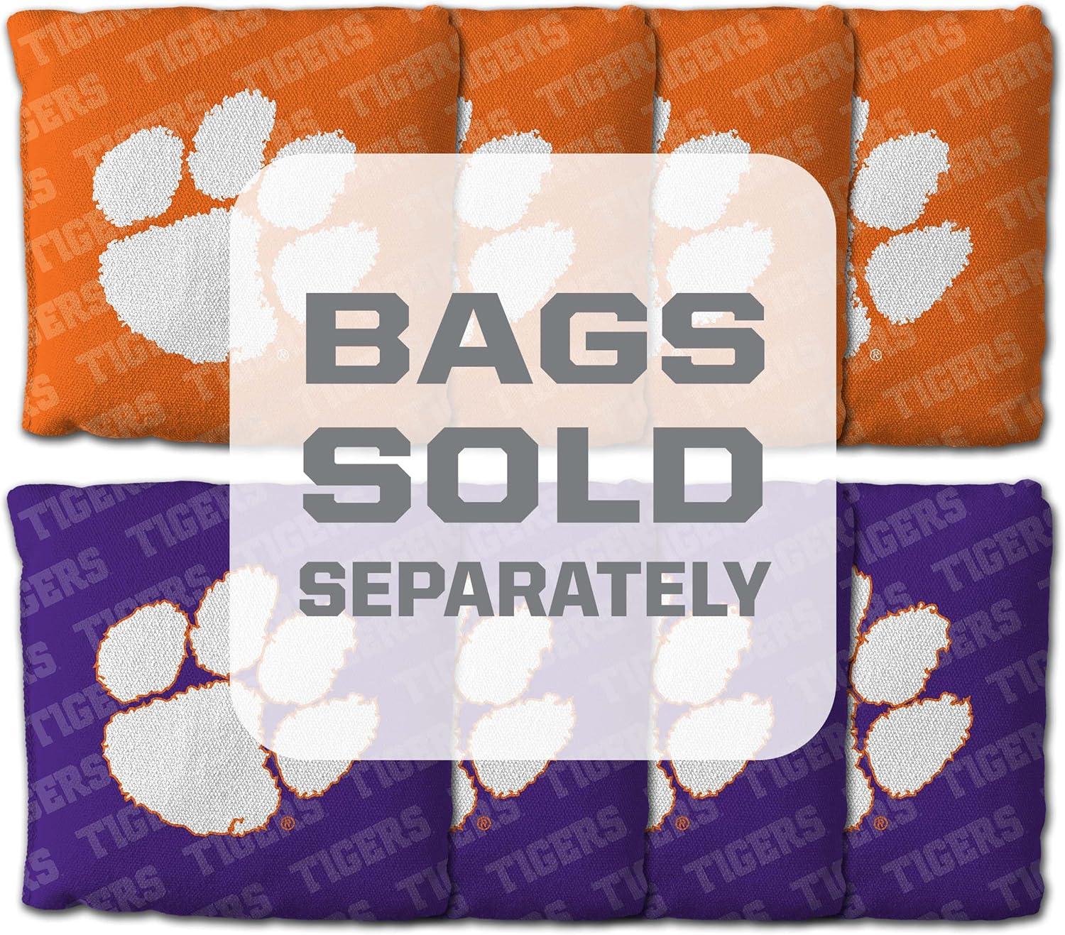 image:imageYouTheFan NCAA 2 x 3 Wood Cornhole GameClemson Tigers