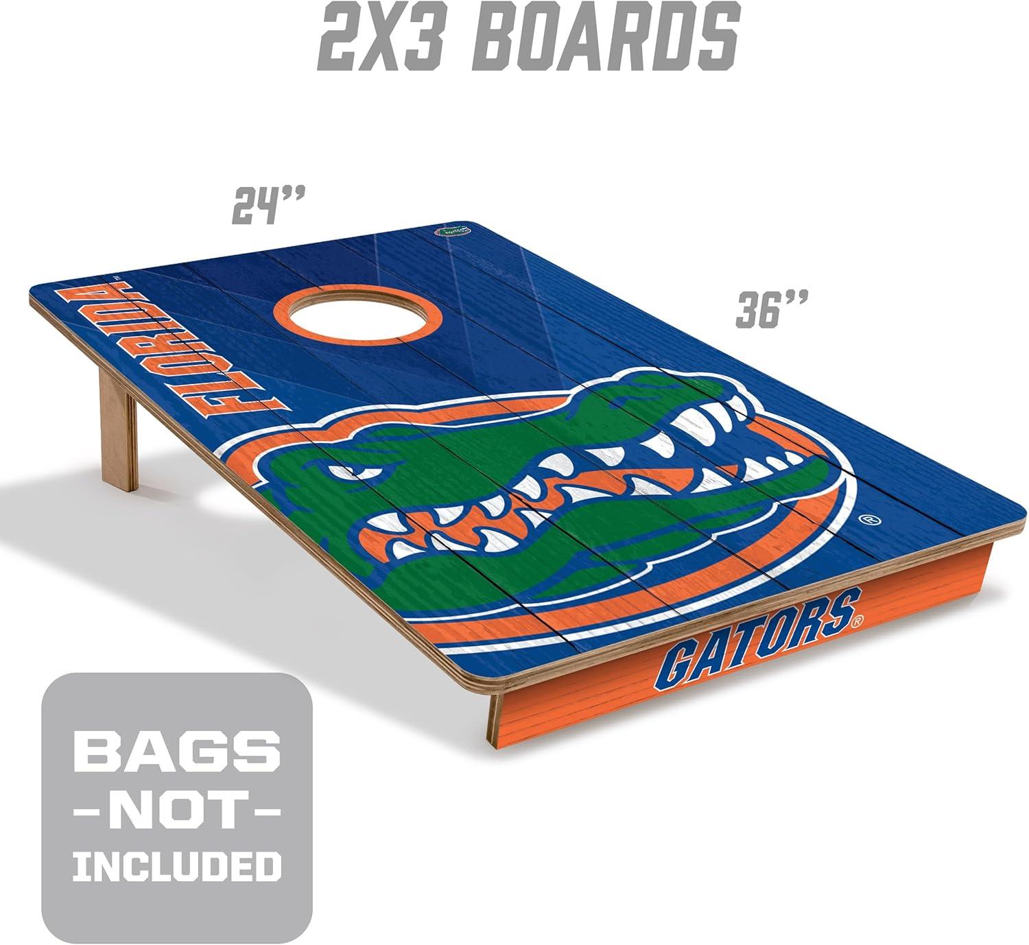 image:imageYouTheFan NCAA 2 x 3 Wood Cornhole GameFlorida Gators