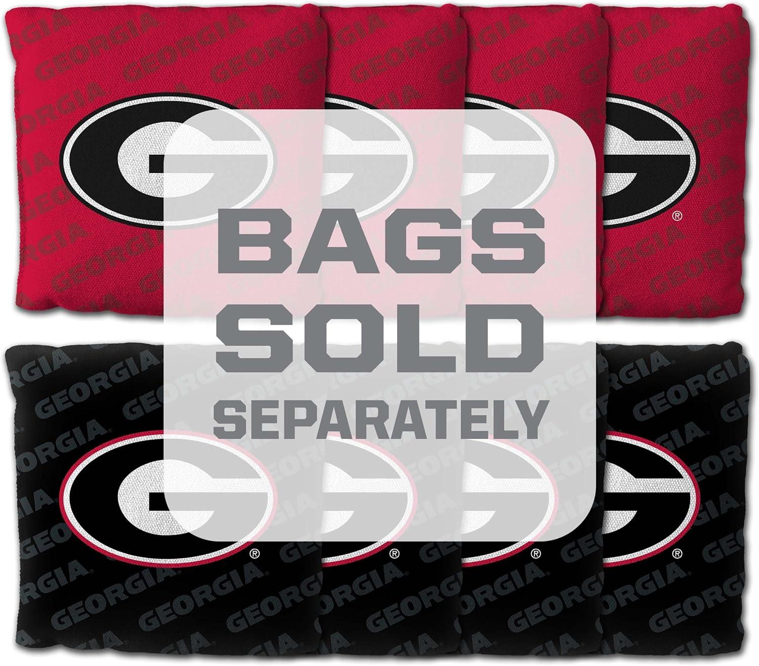 image:imageYouTheFan NCAA 2 x 3 Wood Cornhole GameGeorgia Bulldogs