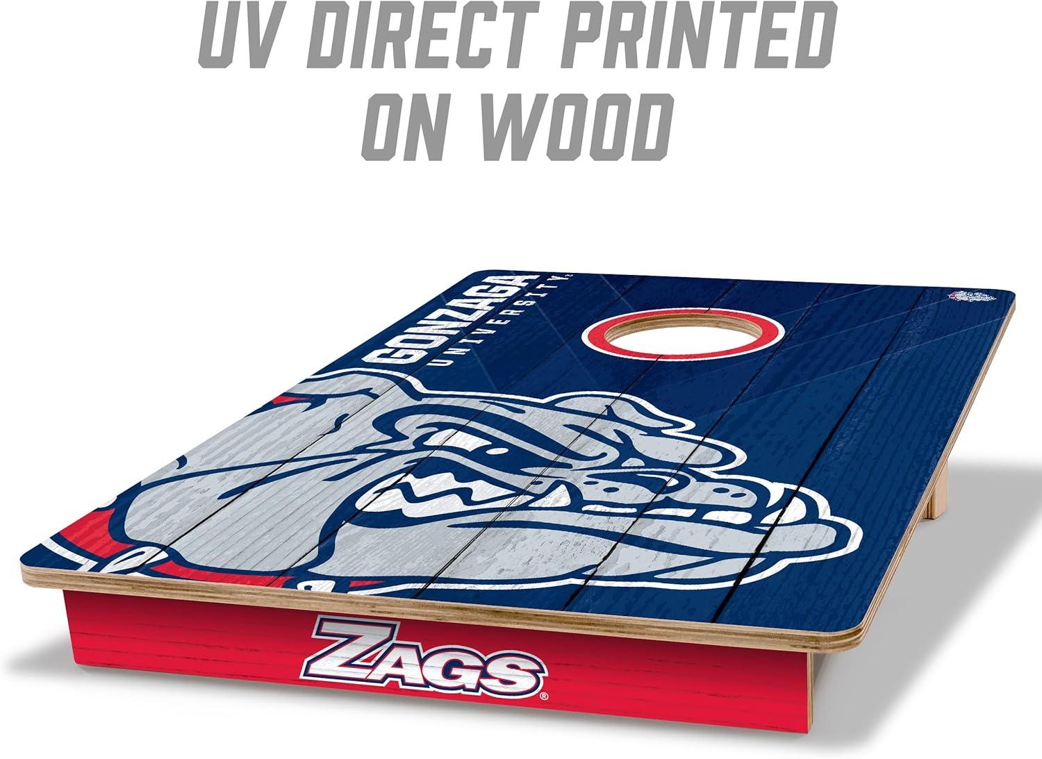 image:imageYouTheFan NCAA 2 x 3 Wood Cornhole GameGonzaga Bulldogs