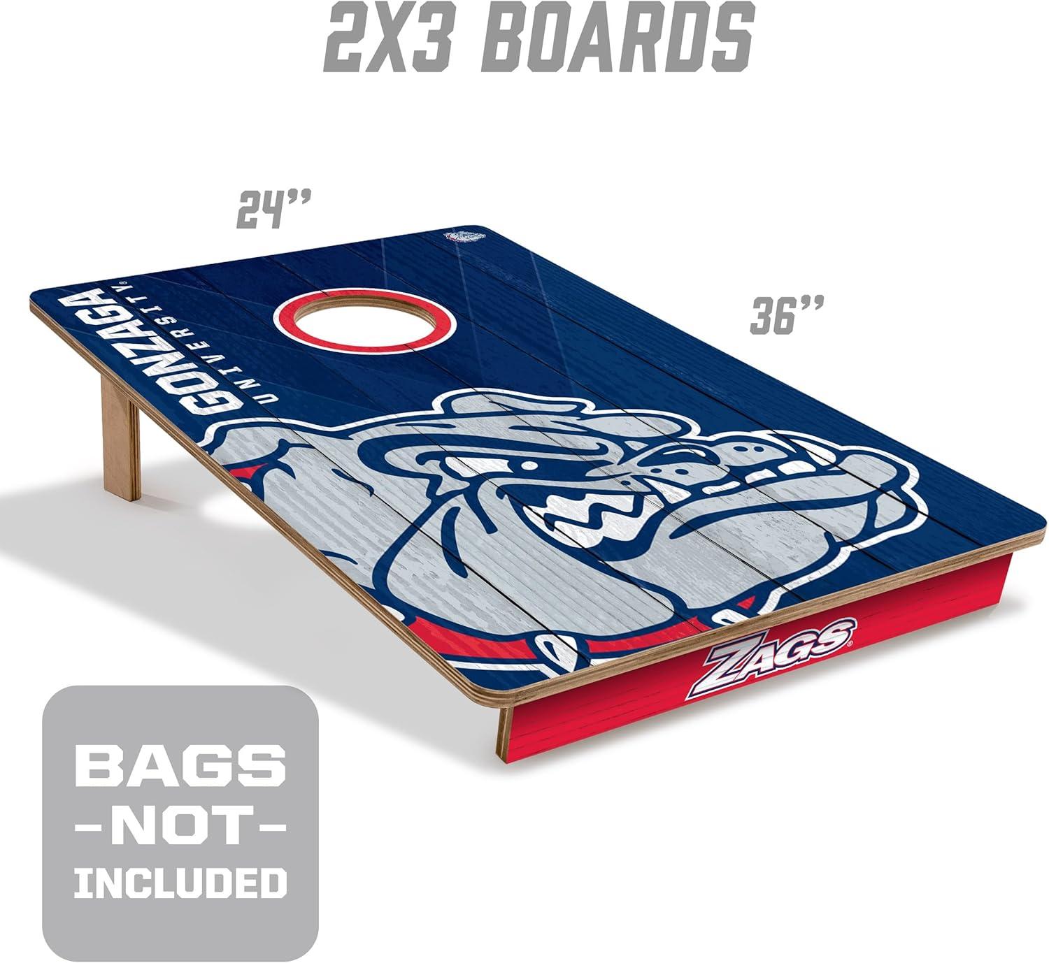 image:imageYouTheFan NCAA 2 x 3 Wood Cornhole GameGonzaga Bulldogs