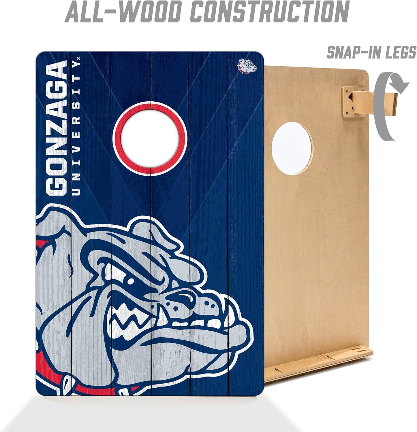 image:imageYouTheFan NCAA 2 x 3 Wood Cornhole GameGonzaga Bulldogs