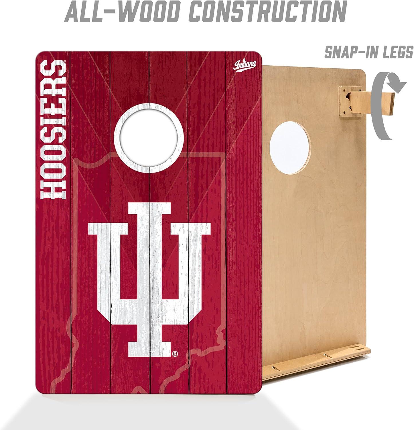 image:imageYouTheFan NCAA 2 x 3 Wood Cornhole GameIndiana Hoosiers