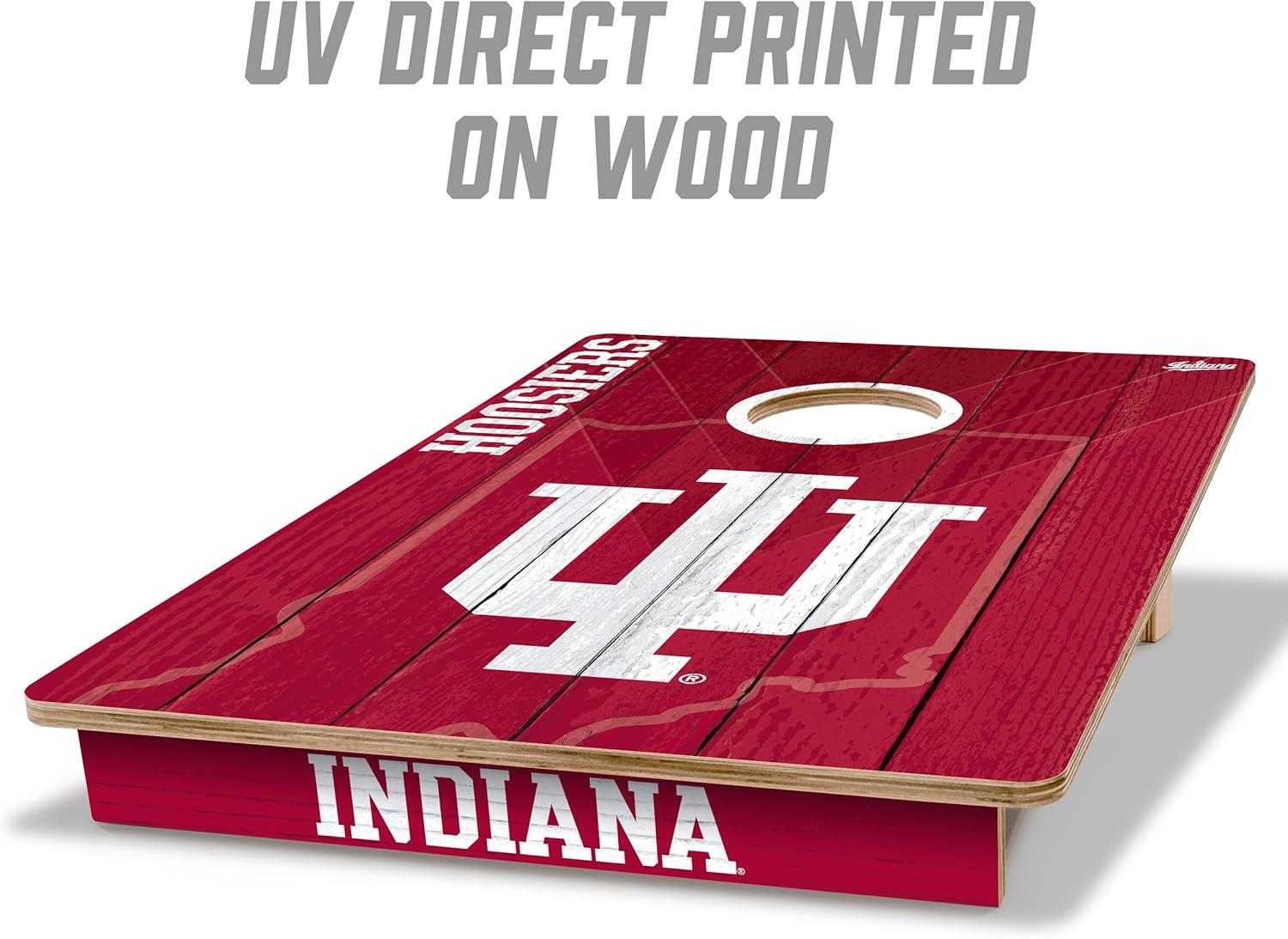 image:imageYouTheFan NCAA 2 x 3 Wood Cornhole GameIndiana Hoosiers