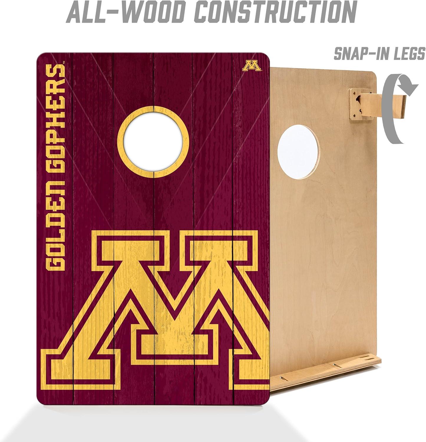 image:imageYouTheFan NCAA 2 x 3 Wood Cornhole GameMinnesota Golden Gophers