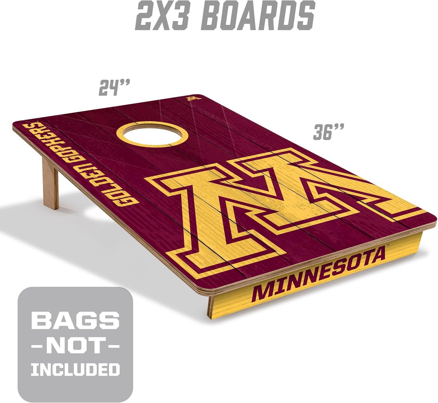 image:imageYouTheFan NCAA 2 x 3 Wood Cornhole GameMinnesota Golden Gophers