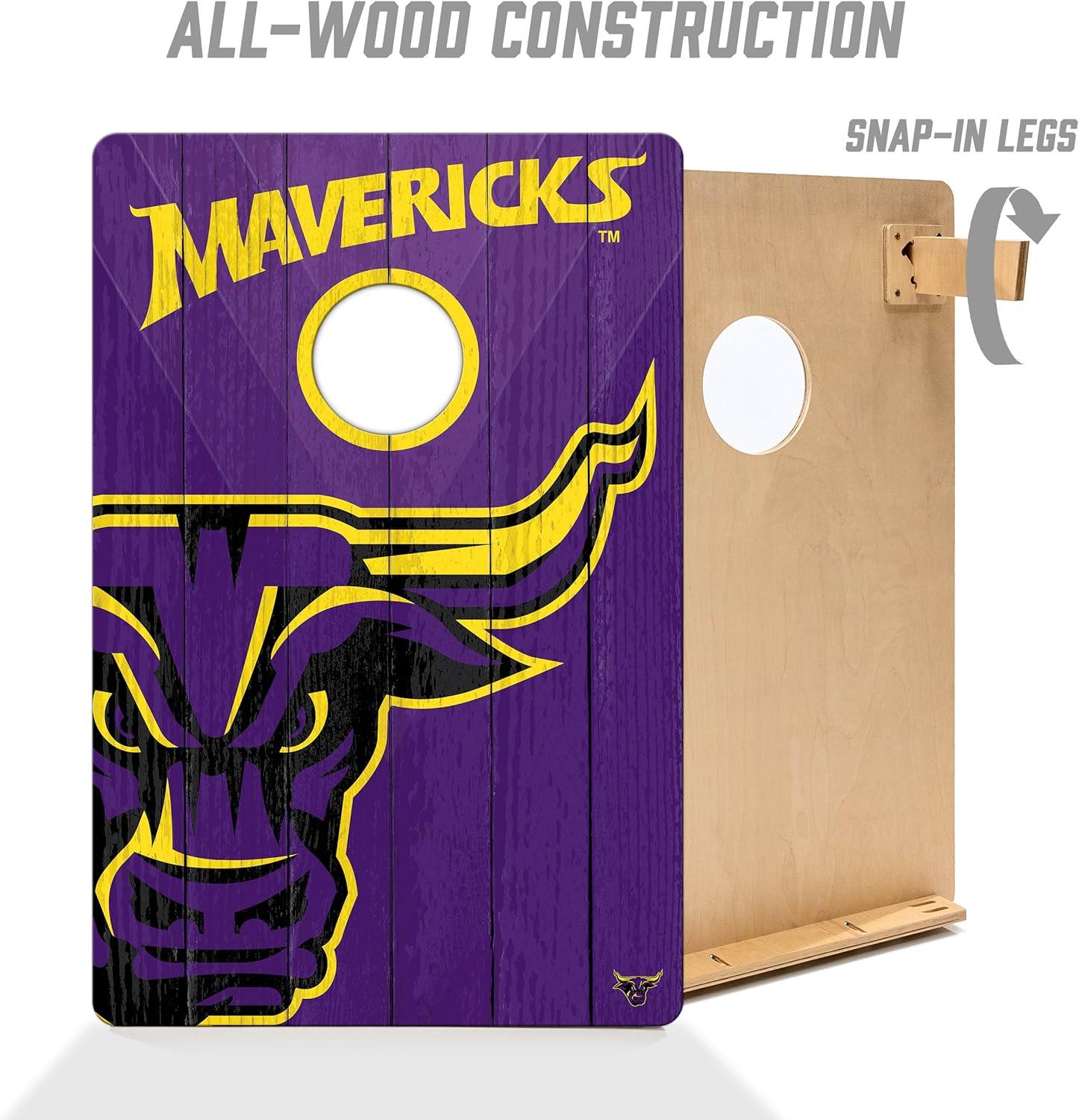 image:imageYouTheFan NCAA 2 x 3 Wood Cornhole GameMinnesota State Mankato Mavericks