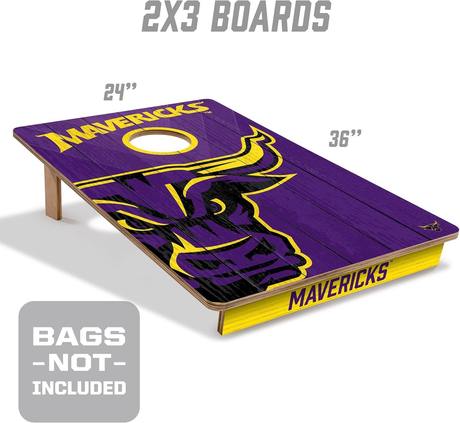 image:imageYouTheFan NCAA 2 x 3 Wood Cornhole GameMinnesota State Mankato Mavericks