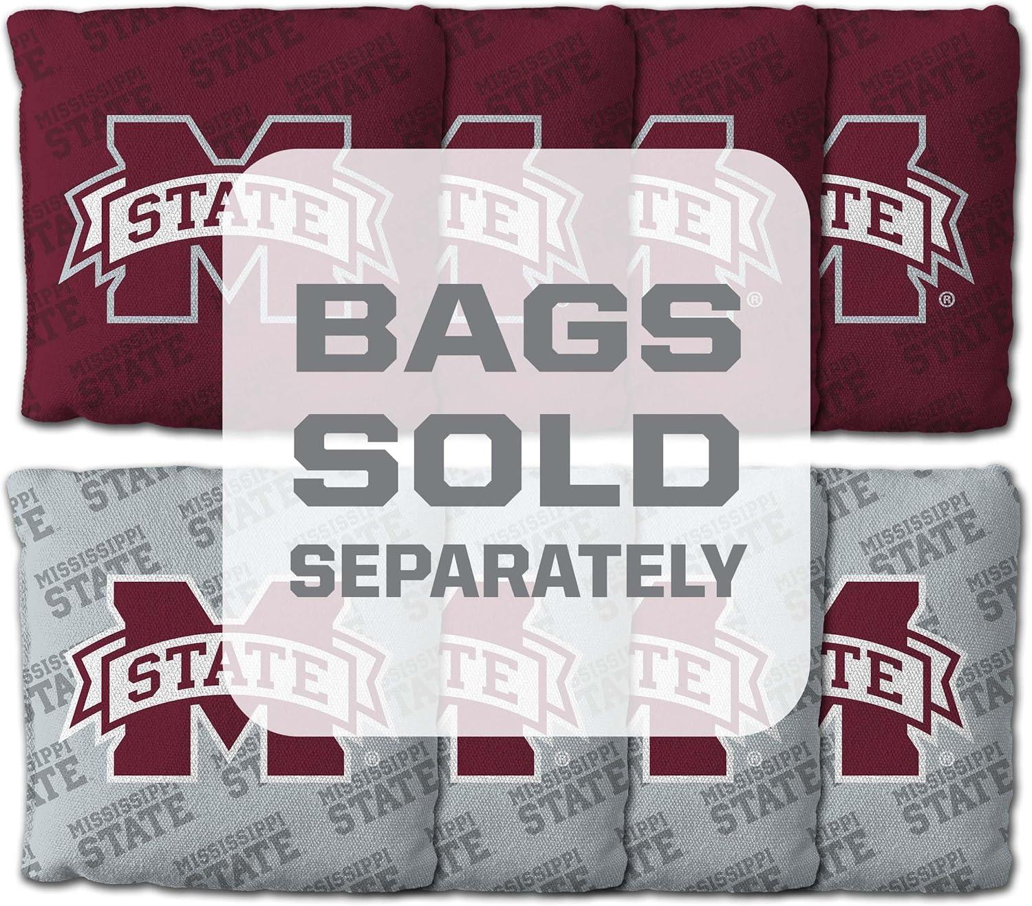image:imageYouTheFan NCAA 2 x 3 Wood Cornhole GameMississippi State Bulldogs