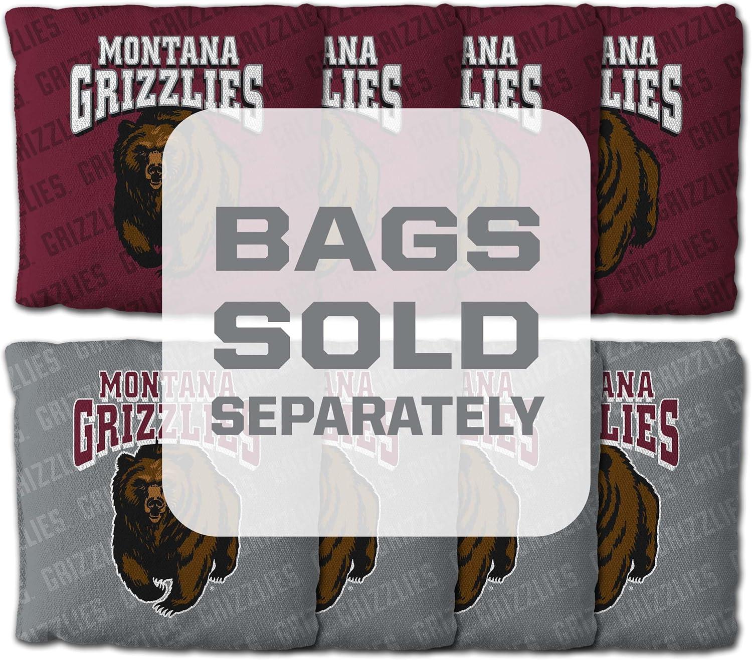 image:imageYouTheFan NCAA 2 x 3 Wood Cornhole GameMontana Grizzlies