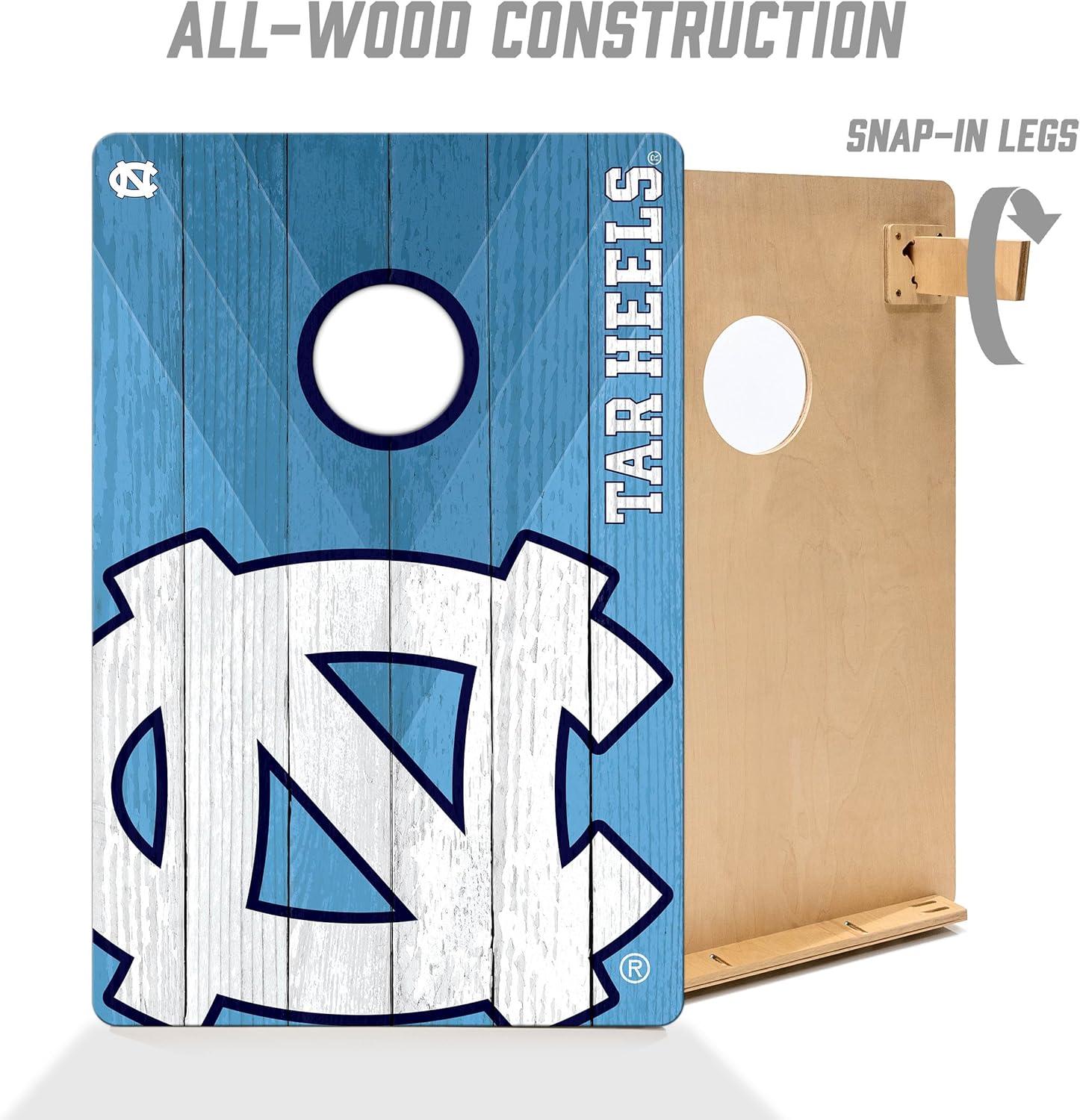 image:imageYouTheFan NCAA 2 x 3 Wood Cornhole GameNorth Carolina Tar Heels