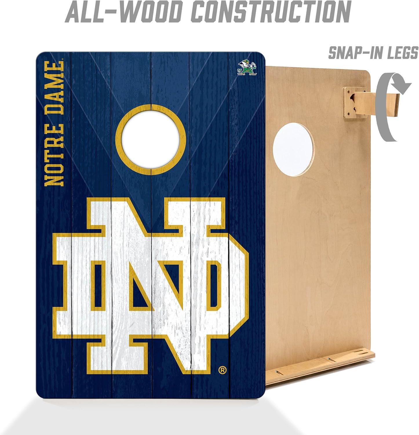 image:imageYouTheFan NCAA 2 x 3 Wood Cornhole GameNotre Dame Fighting Irish