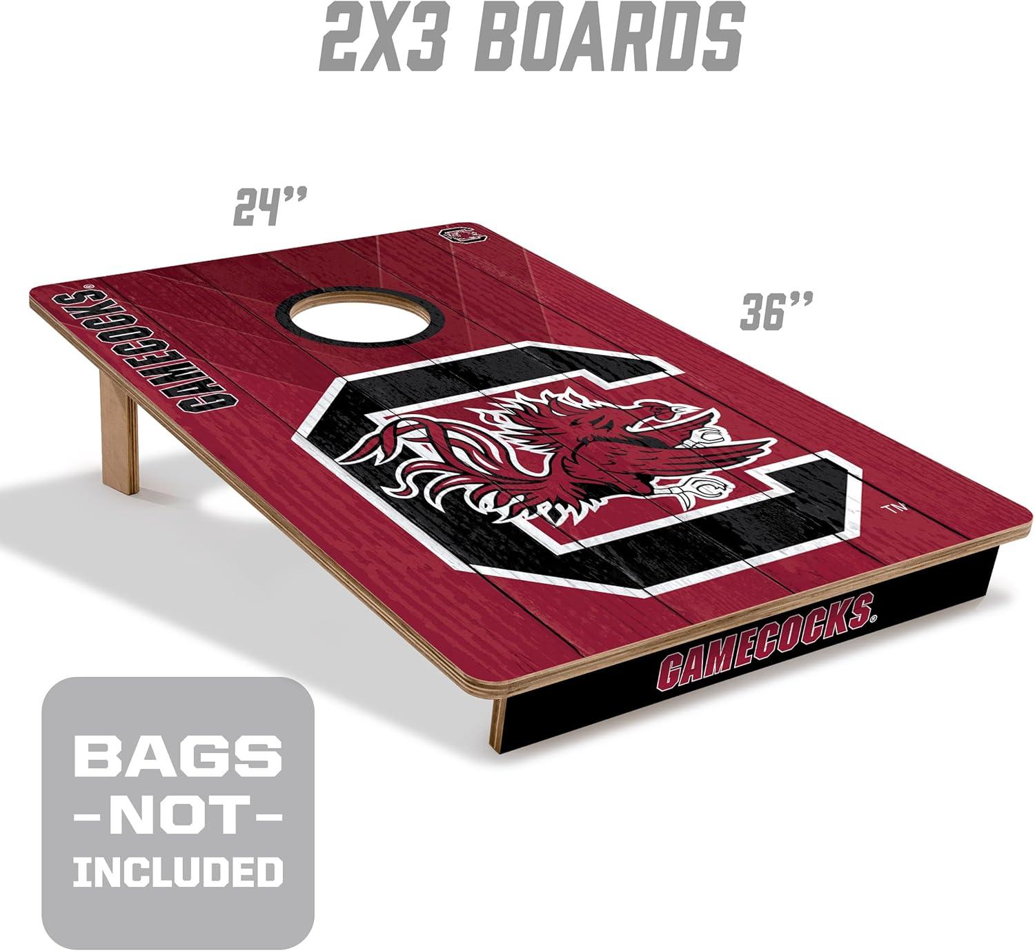 image:imageYouTheFan NCAA 2 x 3 Wood Cornhole GameSouth Carolina Gamecocks