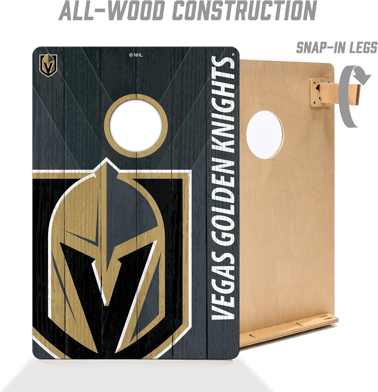 image:imageYouTheFan NCAA 2 x 3 Wood Cornhole GameVegas Golden Knights